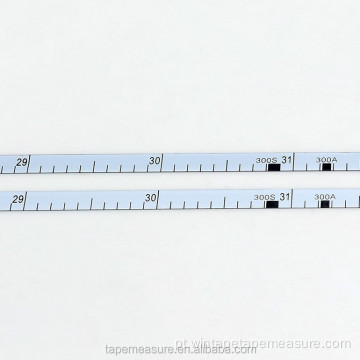 Fita métrica de tubo de diâmetro quadrado de aço